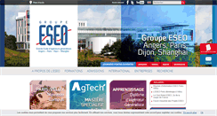 Desktop Screenshot of eseo.fr