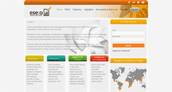 Desktop Screenshot of eseo.cl